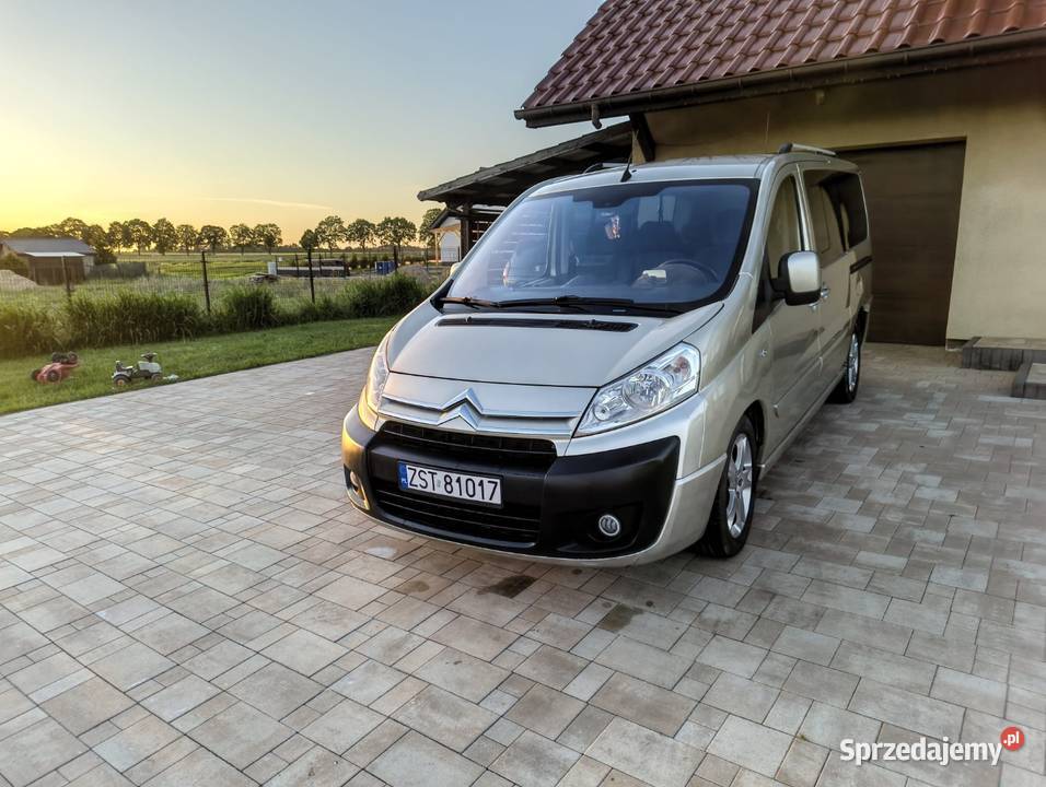 Citroen Jumpy Multispace Full 20 HDi 163 9 osób czujnik zmierzchu zachodniopomorskie Stargard