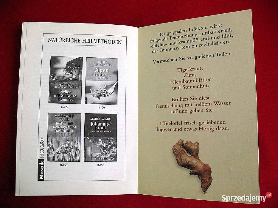 Die Heilkraft des Ingwer Marianne J Voelk Poradniki, albumy i reportaże Siedlce