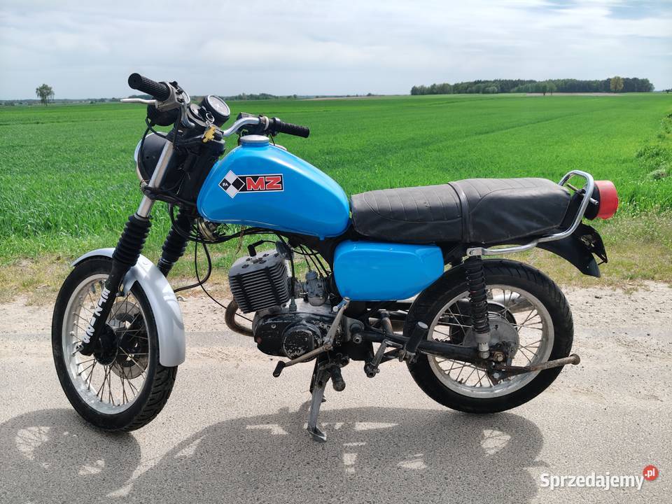 MZ ETZ 125 1987r z dokumentami Kalisz