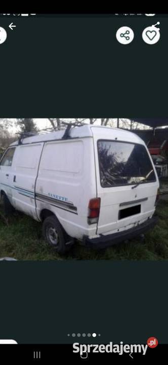 Nissan Vanette 20d Bagażnik Dachowy Drzwi Klapa Skawina