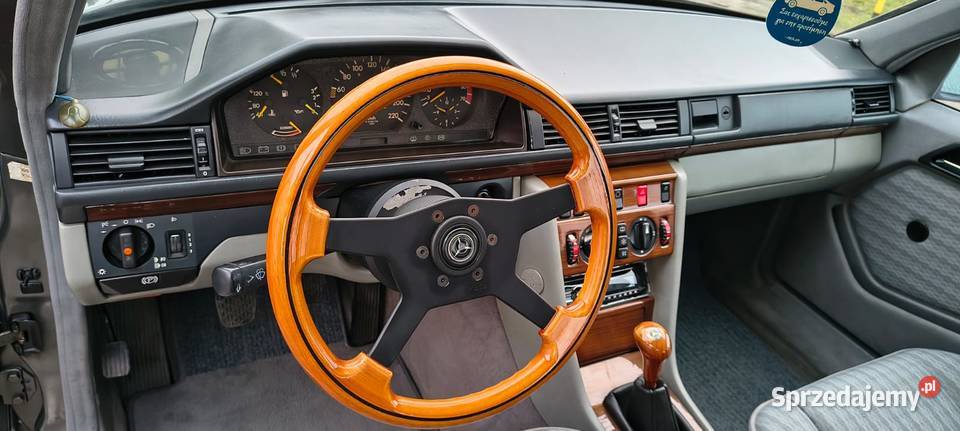 Mercedes W124 200E 1990 benzyna klimatyzacja bez 109KM łódzkie Zgierz