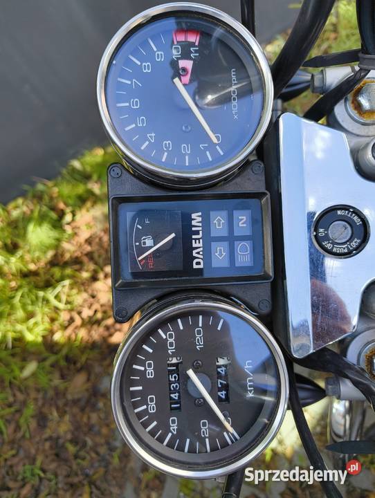 Motocykl Daelim VS125F czarny Tarnów