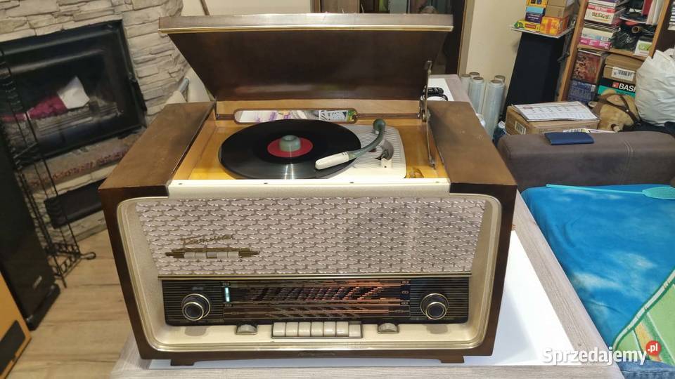 Radio lampowe Neckermann Tonmeister Ph Art 10250 łódzkie Warta sprzedam