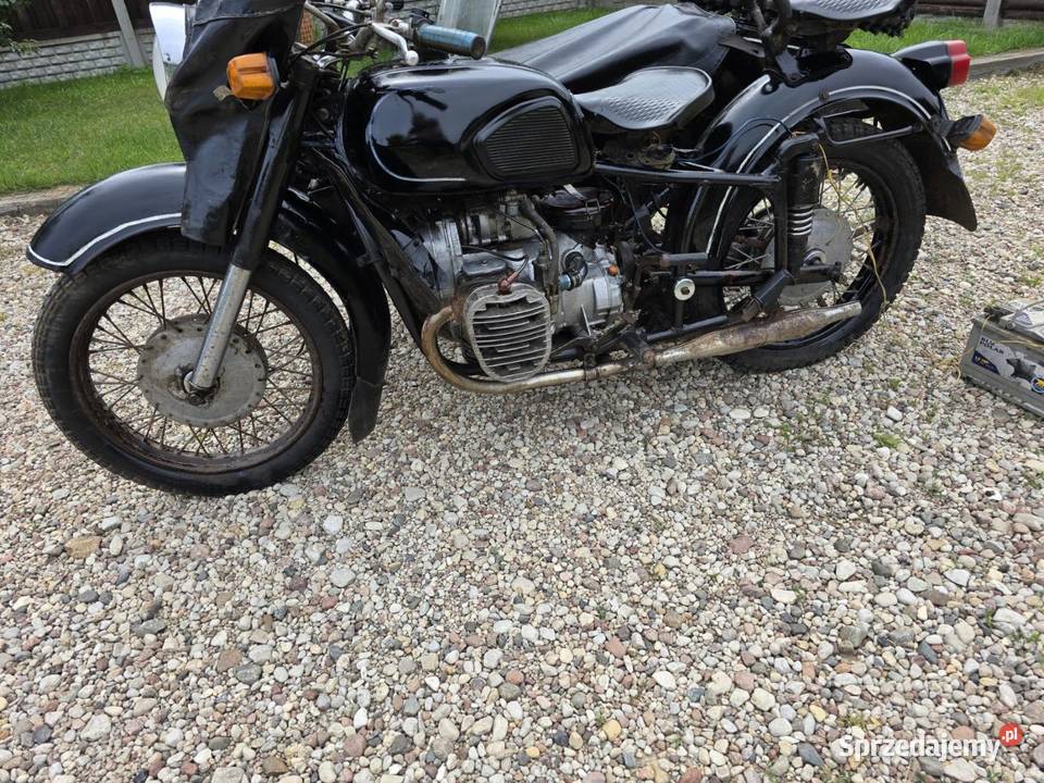 Motocykl DNIEPR MT12 z koszem bocznym Aleksandrów Łódzki sprzedam