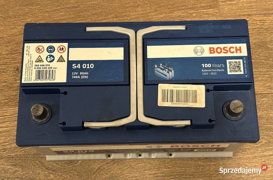 BOSCH S4 010 Akumulator 80Ah 740A 12V Warszawa