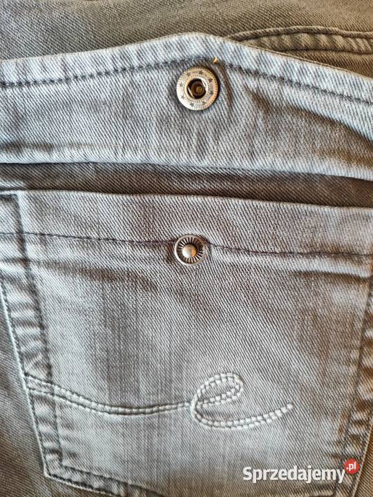 EDC Since 98 Slim Chind Damskie Jeansy Szary 38M Rozmiar 38(M) Kamień Pomorski
