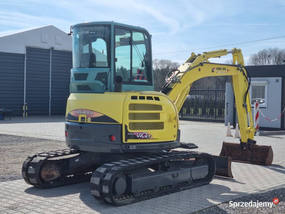 Yanmar VIO 57 U Koparka Gąsienicowa 53 Tony 3X Rok produkcji 2010 świętokrzyskie