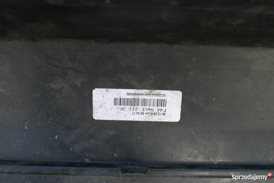 BMW 2 F46 ZDERZAK TYŁ TYLNY PDC NA 2 KOŃCÓWKI Bieleń