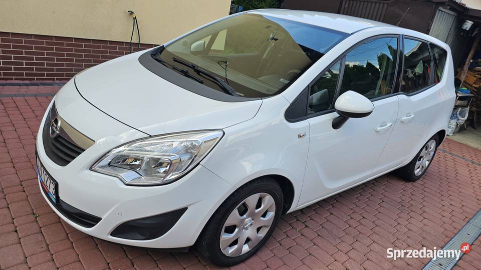 Opel Meriva 17CDTI 110 2011r biała perła met Rej Meriva Zarszyn