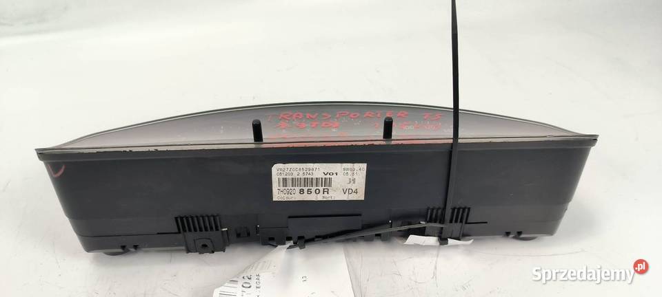 LICZNIK ZEGAR TRANSPORTER T5 7H0920850R Lipno