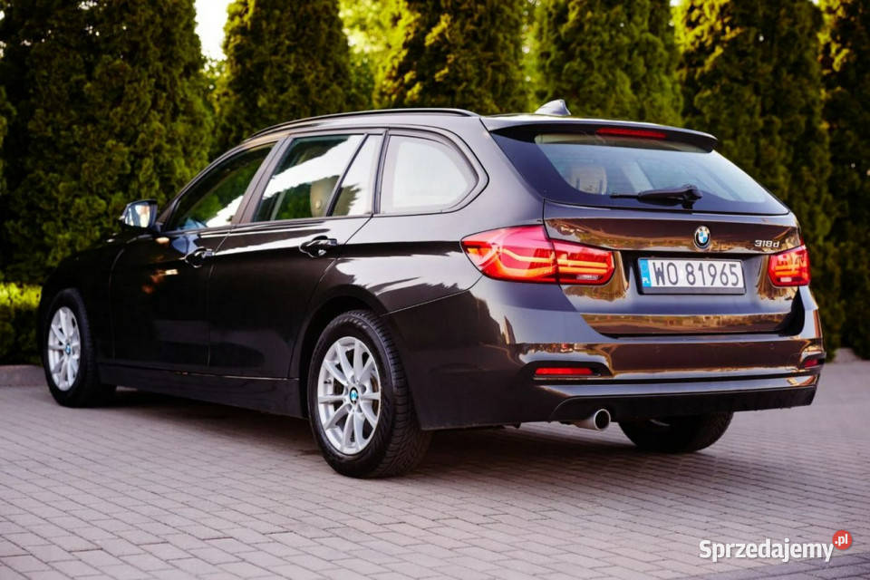 BMW 318 20dB47SkóraNaviElklapa F30F31 2012 elektryczne lusterka BMW mazowieckie