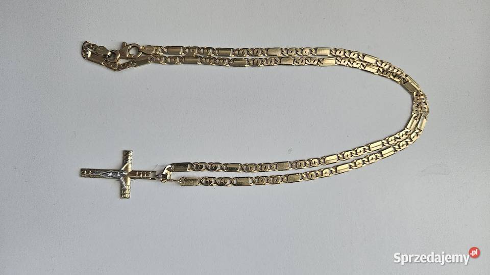 Łancuszek złoty p14k 585 135 gr Śliczny dolnośląskie Wrocław sprzedam