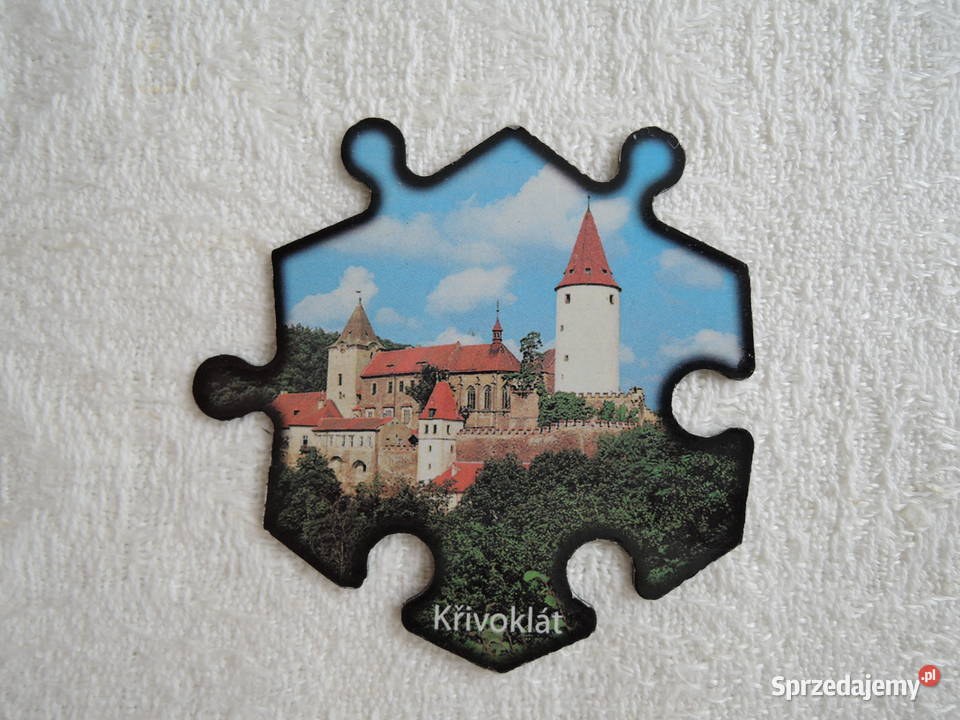 magnes na lodówkę zamek Krivoklat Czechy Wrocław