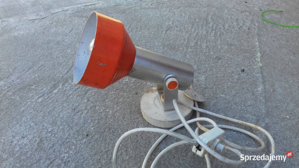 Retro lampa na biurko z 60 lat firmy Lidikov dolnośląskie Lubań sprzedam