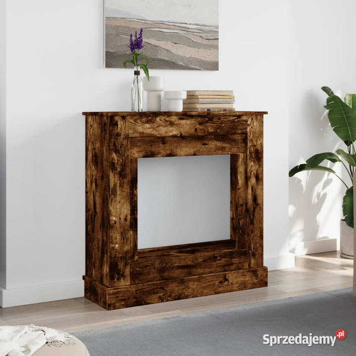 Obudowa kominka przydymiony dąb 90x30x90 Warszawa