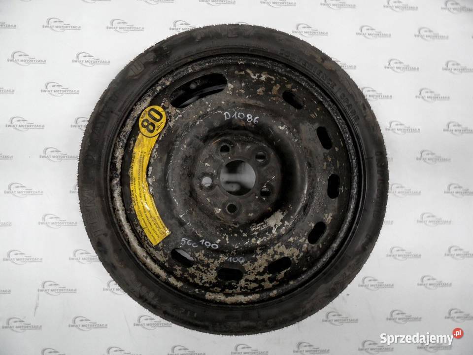 Chrysler PT Cruiser l koło dojazdowe 1257015 95M Koła dojazdowe