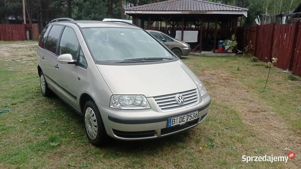 SharanKlimaSerwis7 foteli2010 sprowadzony Zielona Góra