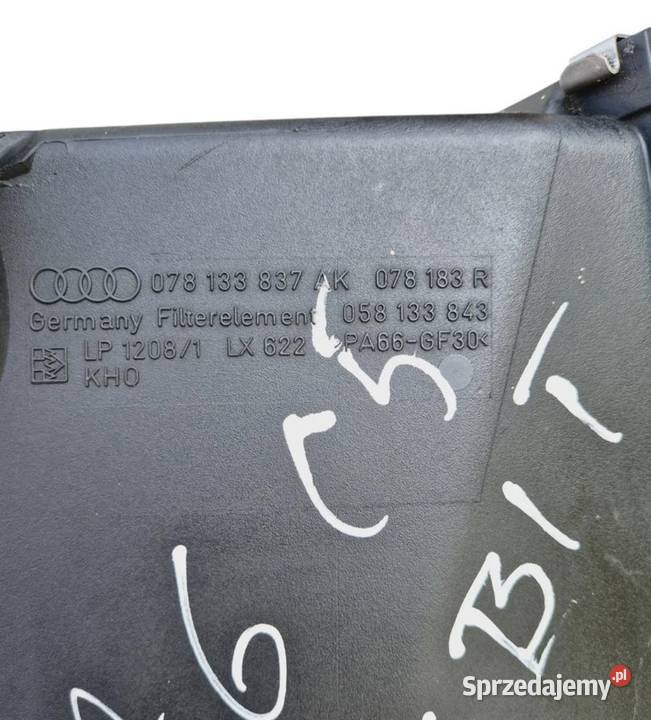 OBUDOWA FILTRA POWIETRZA AUDI A6 C5 27 BT świętokrzyskie Działoszyce