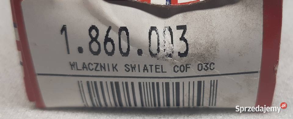 WŁĄCZNIK SWIATEŁ COFANIA TALBOT SOLARA 13 osobowe Mielęcin