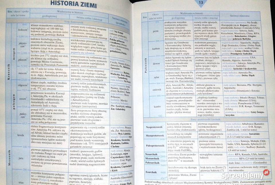 Małe tablice geografia Witold Mizerski J miękka Chełm