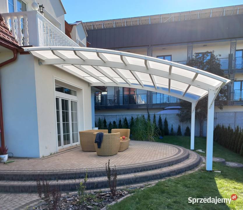 Zadaszenie tarasu drewno BSH poliwęglan Murowana Goślina sprzedam