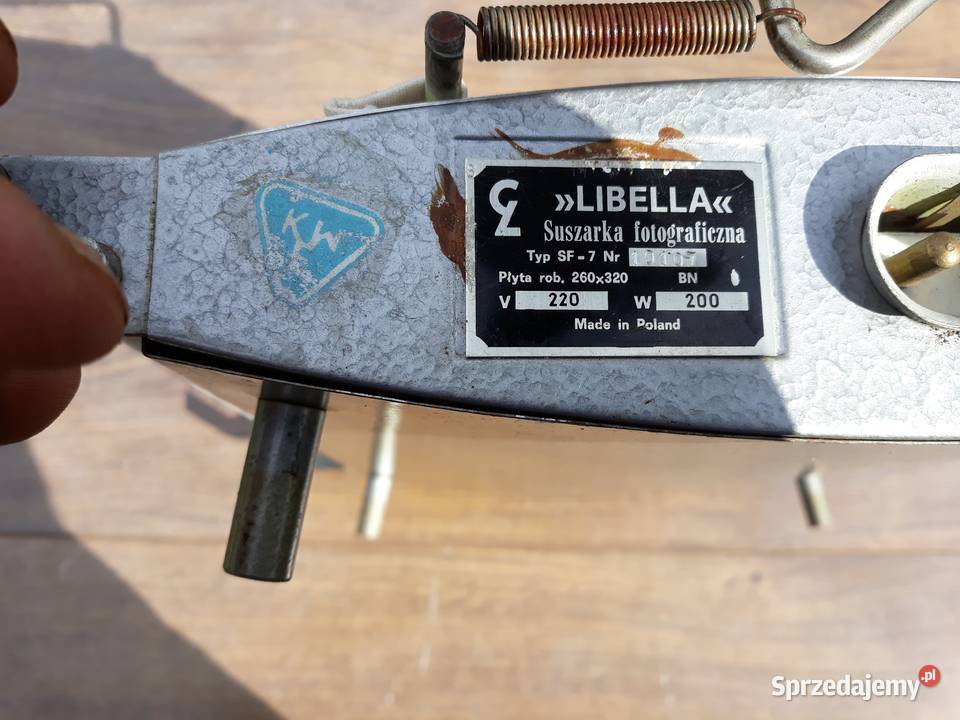 suszarka fotograficzna libella typ sf7 260320 Namysłów
