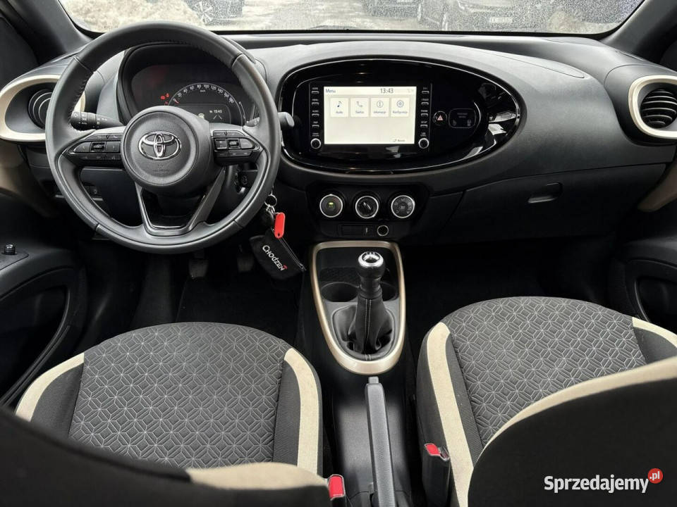 Toyota Aygo X 10 VVTi 72 STYLE salon Polska światła do jazdy dziennej Aygo X Toyota
