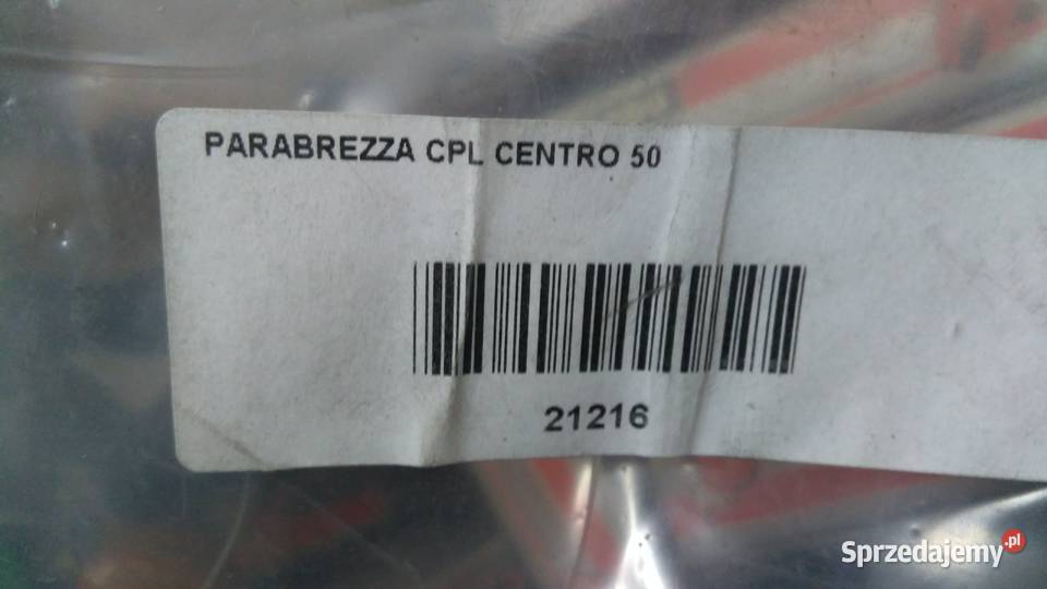 SZYBA OWIEWKA FACO MALAGUTI CENTRO 50 Bielsk Podlaski sprzedam