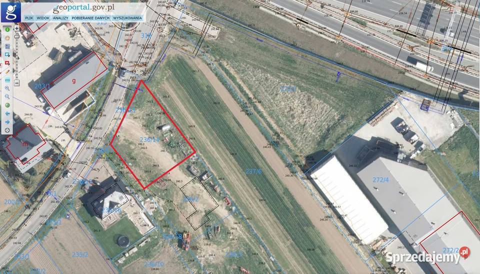 Działka budowlana z pozwoleniem na budowę Kraków Dziekanowice