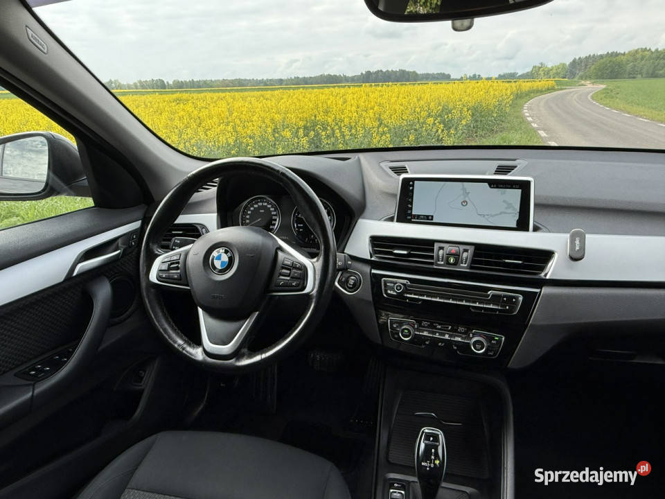 BMW X1 18i 140 121 Bezwypadkowy Zadbany Kamera kurtyny powietrzne Ocice
