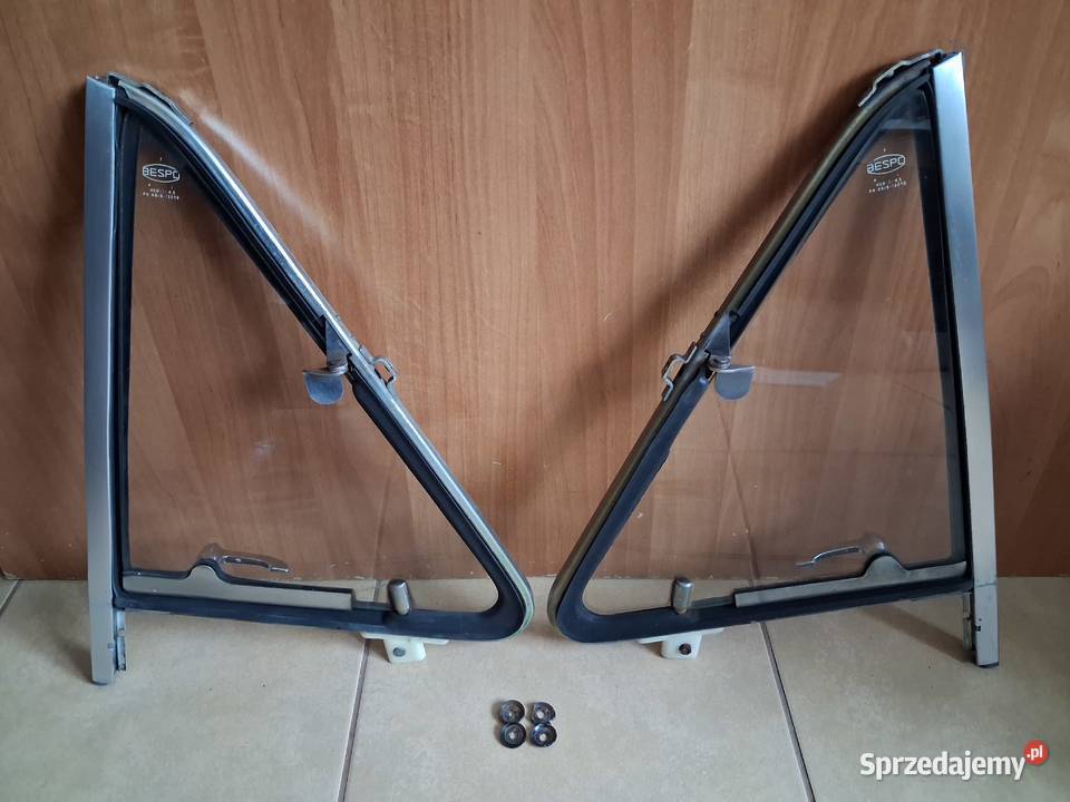 Szyby uchylne trójkątne fronterki fiat 126p Mysłowice