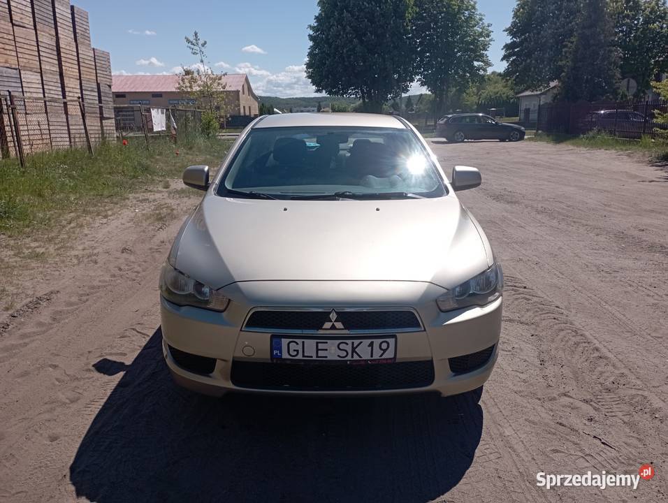 Mitsubishi Lancer 2008r benzyna 18 140 nowe kupiony w polskim salonie pomorskie Lębork