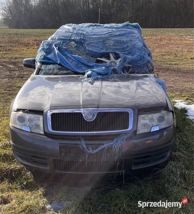Klapa tył zderzak skoda superb Bolesławiec