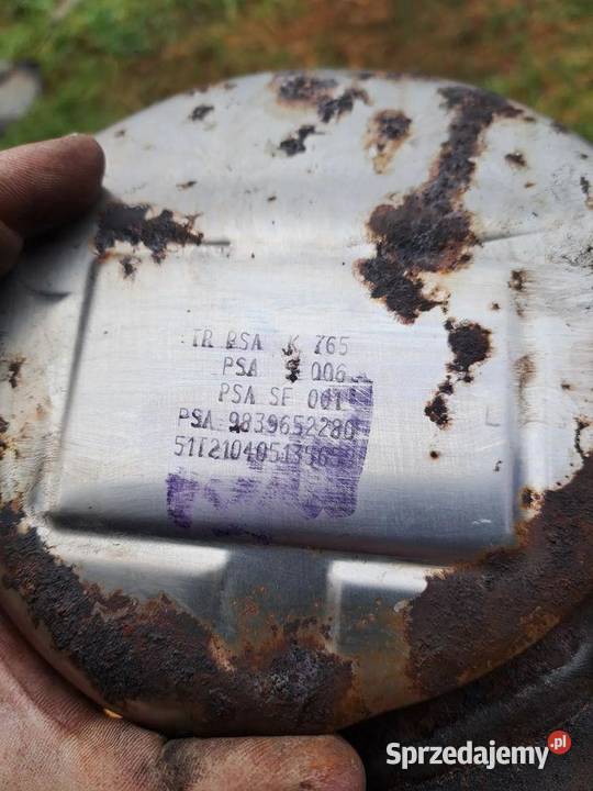 Filtr cząstek stałych DPF FAP Opel Combo E 15 osobowe