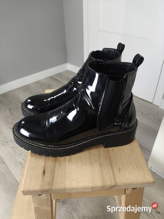 Botki damskie na grubiej podeszwie River Island River Island Poznań