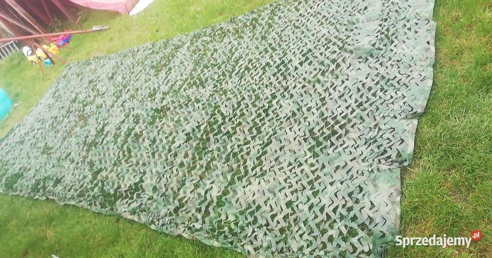 Siatka maskującą 6x5m nowa 2 sztuki Częstochowa
