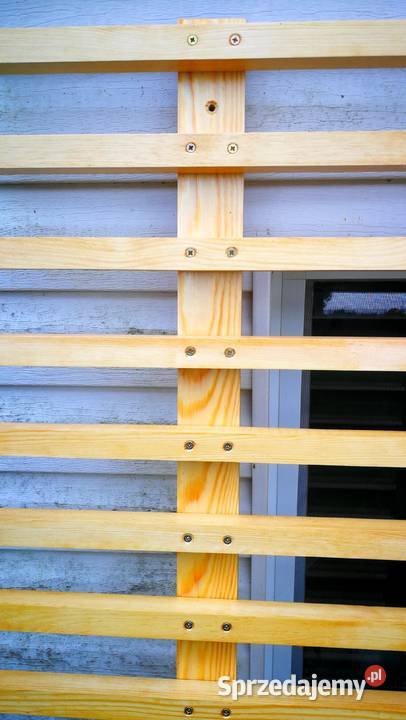 Trejaż drewniany pergola kratownica ozdoba świętokrzyskie Radków