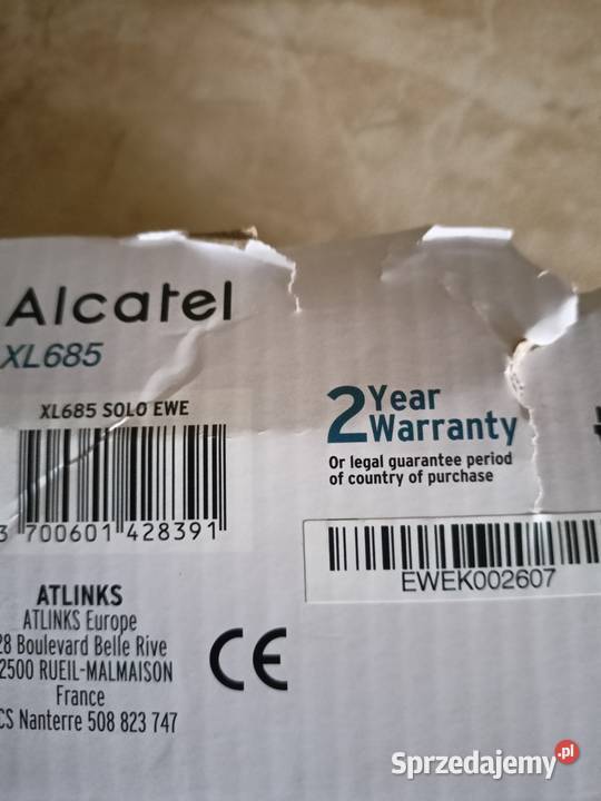 Telefon ALCATEL XL685 Czarny Tarnobrzeg