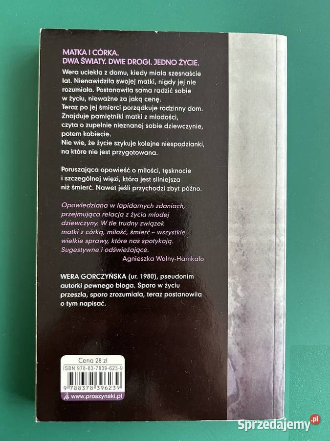 Dlaczego nie poczekałeś Wera Gorczyńska Lublin