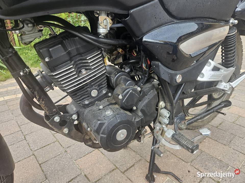 Motocykl Junak 122 F122 Junak mazowieckie Wielgolas