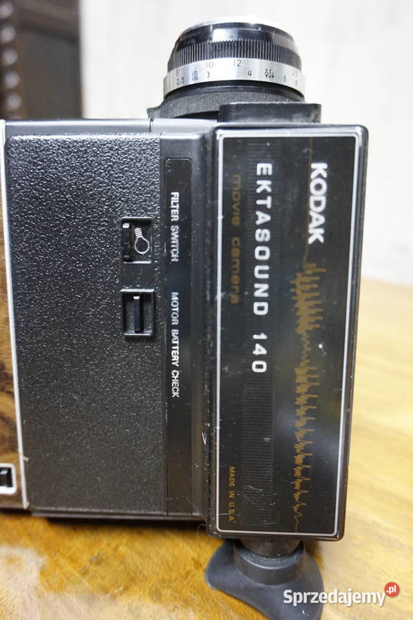Aparat fotograficzny Kamera Kodak Ektasound 140 Kalisz