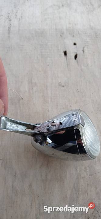 Lampa rowerowa przednia PRL