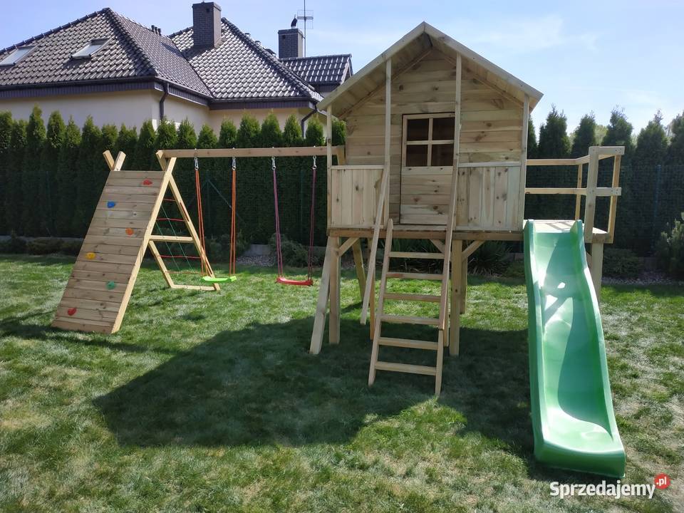 Plac zabaw Marika Drewno  Zabawki ogrodowe Dla Dziecka Szczecin