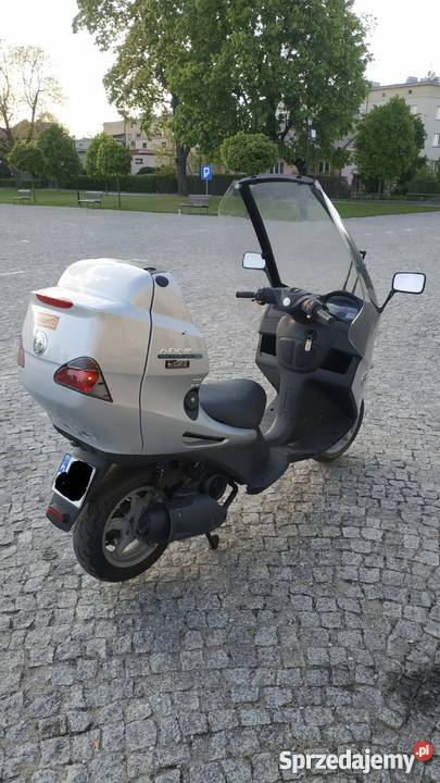 Benelli Adiva 125 dach kufer BMW C1