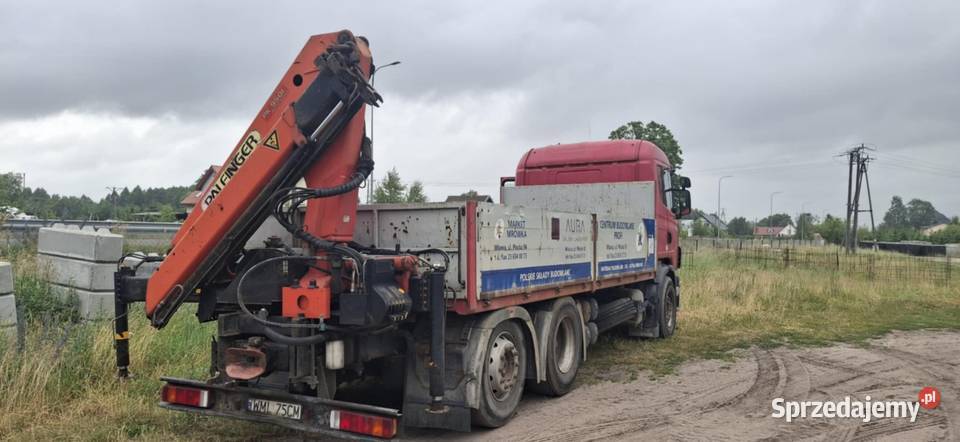 Scania 124 380 HDS palfinger pk9501 nie Wielbark sprzedam