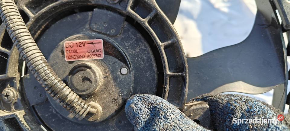 WENTYLATOR CHŁODNICY KIA PICANTO osobowe Siechnice