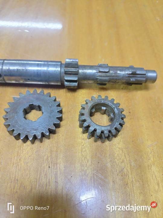 Wałek sprzęgłowy zębatki Simson Duo Łubno