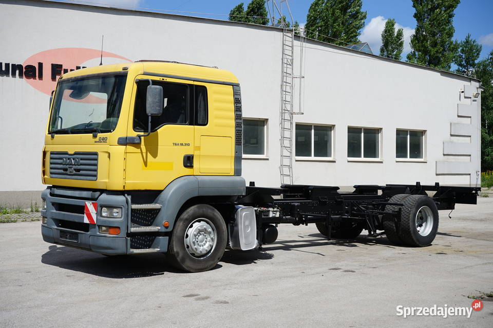MAN TGA 18320 PODWOZIE RAMA DO ZABUDOWY 10500cm3 Nowiny sprzedam