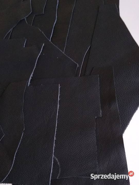 Skóra 534 g Licowa Włoska średnie i małe kawałki