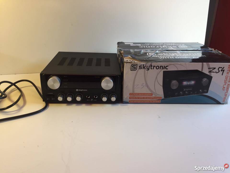 z54 wzmacniacz hifi karaoke skytronic Szczecin sprzedam
